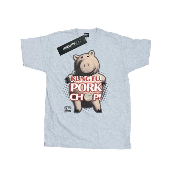 Disney Mens Toy Story Kung Fu Pork Chop T-Shirt