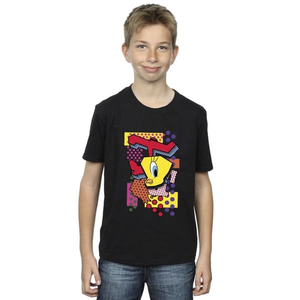 Looney Tunes Boys Tweety Pop Art T-Shirt
