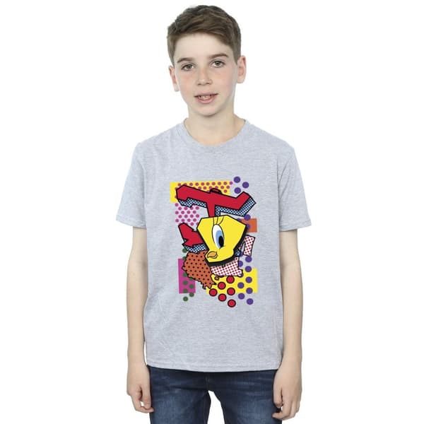 Looney Tunes Boys Tweety Pop Art T-Shirt