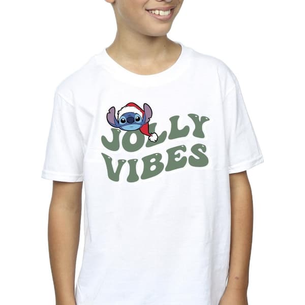 Disney Lilo & Stitch Jolly Chilling Vibes T-shirt för pojkar