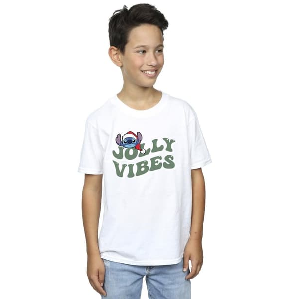 Disney Lilo & Stitch Jolly Chilling Vibes T-shirt för pojkar