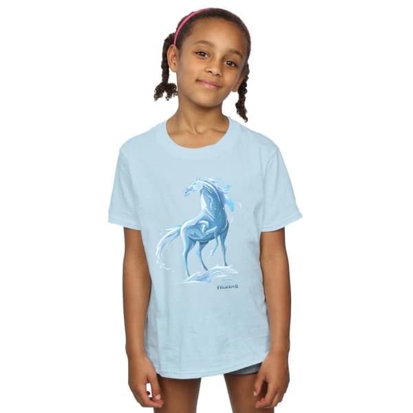 Disney Frozen 2 Nokk The Water Spirit bomulls-T-shirt för flickor