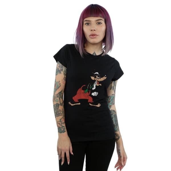 Disney Dam/Tjej Tre Små Grisar Stor Stygg Varg Bomulls-T-shirt