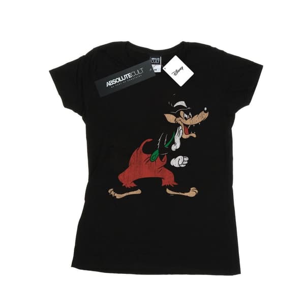 Disney Dam/Tjej Tre Små Grisar Stor Stygg Varg Bomulls-T-shirt