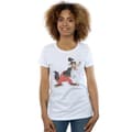 Miniatyrbild 2 av 3: Disney Dam/Tjej Tre Små Grisar Stor Stygg Varg Bomulls-T-shirt