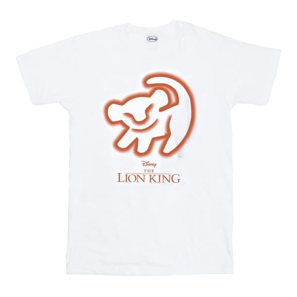Disney T-shirt med grottmålning från Lejonkungen för pojkar