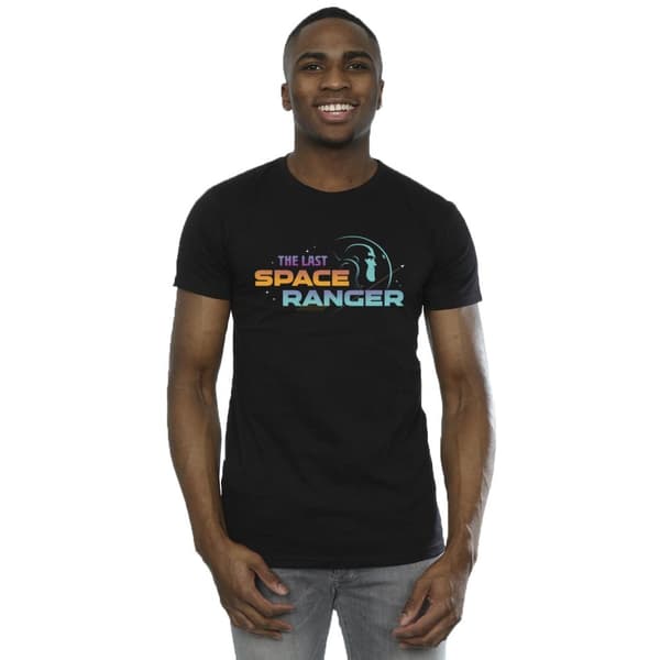 Disney Mens Lightyear Last Space Ranger Text T-Shirt