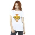Miniatyrbild 2 av 4: Disney Dam/Tjej Lejonkungen Future King Boyfriend T-shirt i bomull