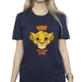Miniatyrbild 3 av 4: Disney Dam/Tjej Lejonkungen Future King Boyfriend T-shirt i bomull