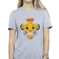 Miniatyrbild 3 av 4: Disney Dam/Tjej Lejonkungen Future King Boyfriend T-shirt i bomull