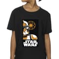 Miniatyrbild 3 av 4: Star Wars T-shirt i bomull med konstmotiv av Stormtrooper för flickor