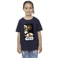 Miniatyrbild 2 av 4: Star Wars T-shirt i bomull med konstmotiv av Stormtrooper för flickor
