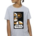 Pikkukuva 3 / 4: Star Wars Girls Stormtrooper Art Poster Cotton T-Shirt