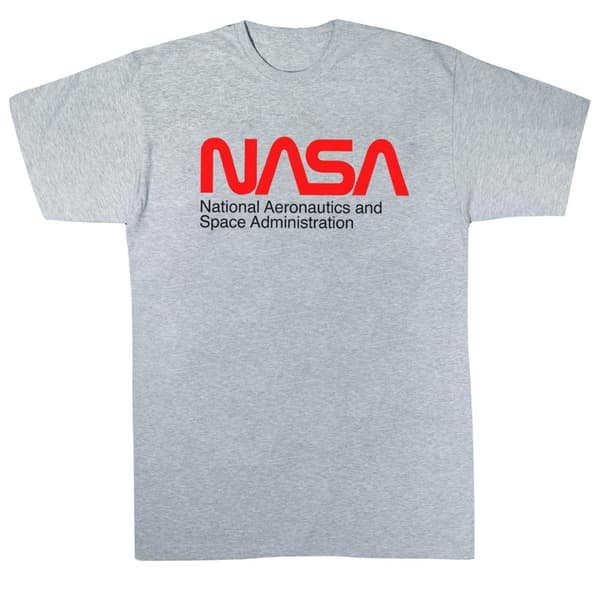 NASA Aeronautics And Space T-shirt för pojkar Sports Grey 9-11 Years
