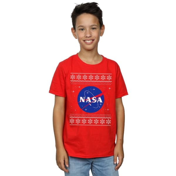 NASA Boys Classic Fair Isle T-Shirt