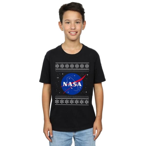 NASA Boys Classic Fair Isle T-Shirt