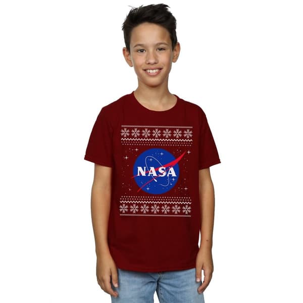 NASA Boys Classic Fair Isle T-Shirt