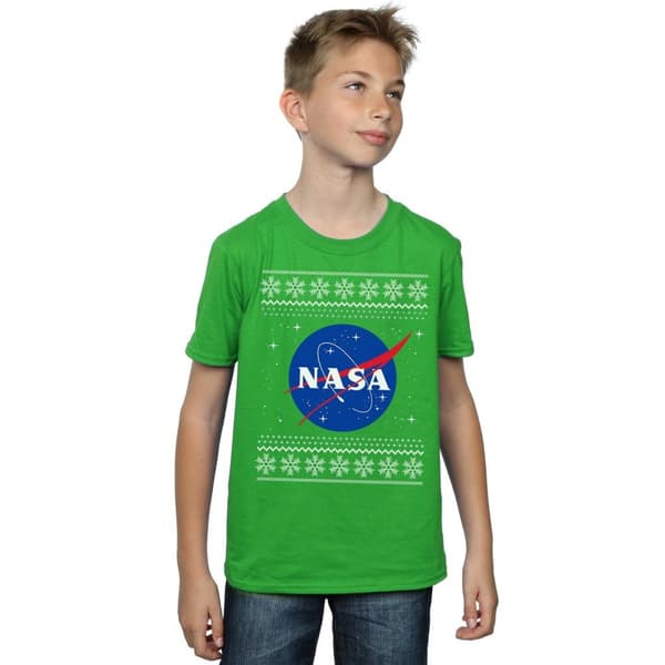 NASA Boys Classic Fair Isle T-Shirt