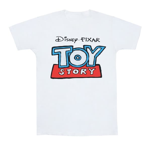 Disney Mens Toy Story Cartoon Logo T-Shirt