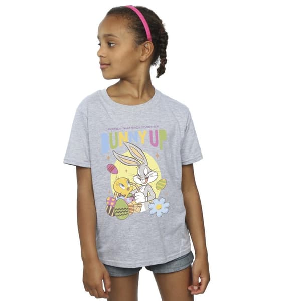 Looney Tunes Girls Bunny Up Cotton T-Shirt