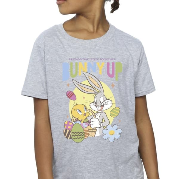 Looney Tunes Girls Bunny Up Cotton T-Shirt