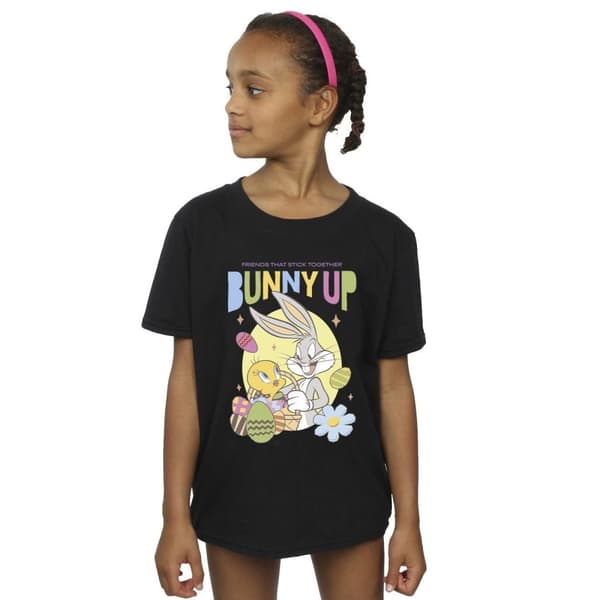 Looney Tunes Girls Bunny Up Cotton T-Shirt
