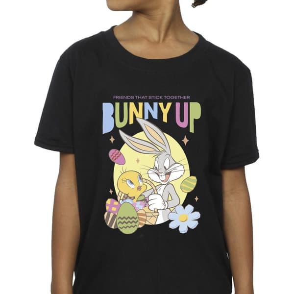 Looney Tunes Girls Bunny Up Cotton T-Shirt