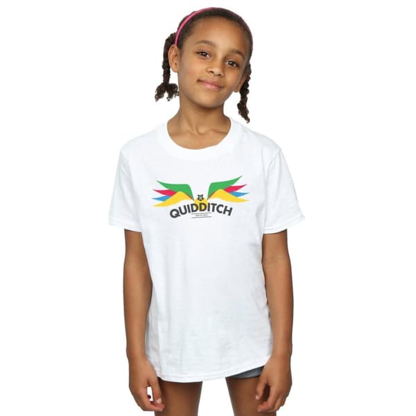 Harry Potter Girls Snitch Wings Pastels Cotton T-Shirt