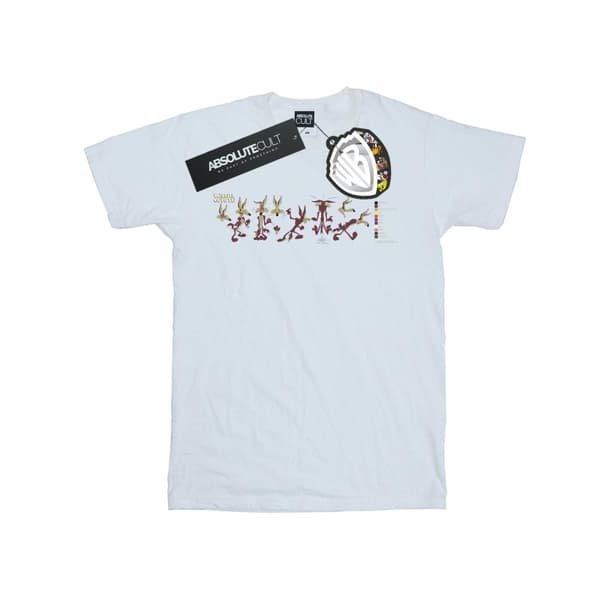 Looney Tunes T-shirt med färgkod för herr Wile E Coyote