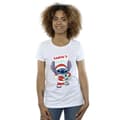 Miniatyrbild 2 av 3: Disney Dam/Tjej Lilo & Stitch Santa´s Here - T-shirt i bomull
