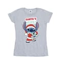 Miniatyrbild 1 av 3: Disney Dam/Tjej Lilo & Stitch Santa´s Here - T-shirt i bomull