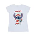 Miniatyrbild 1 av 3: Disney Dam/Tjej Lilo & Stitch Santa´s Here - T-shirt i bomull