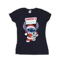 Miniatyrbild 1 av 3: Disney Dam/Tjej Lilo & Stitch Santa´s Here - T-shirt i bomull