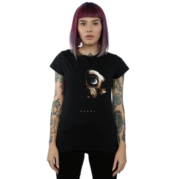Harry Potter Womens/Ladies Dobby Portrait Cotton T-Shirt