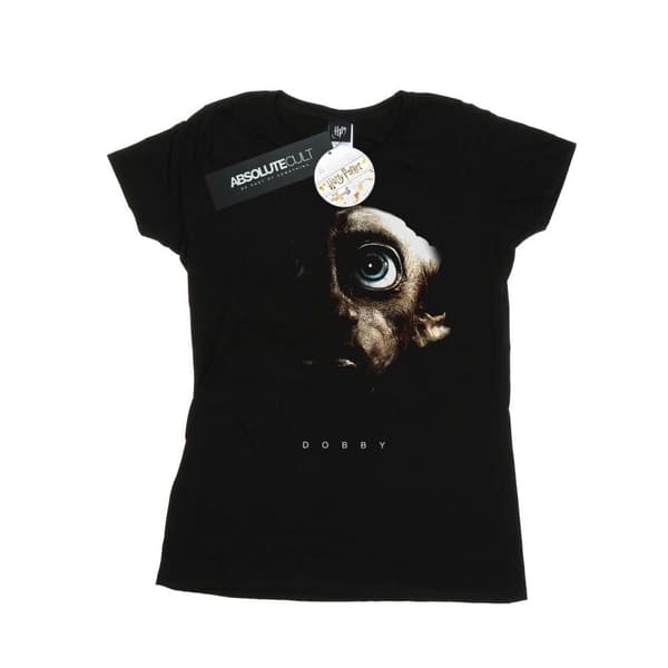 Harry Potter Womens/Ladies Dobby Portrait Cotton T-Shirt
