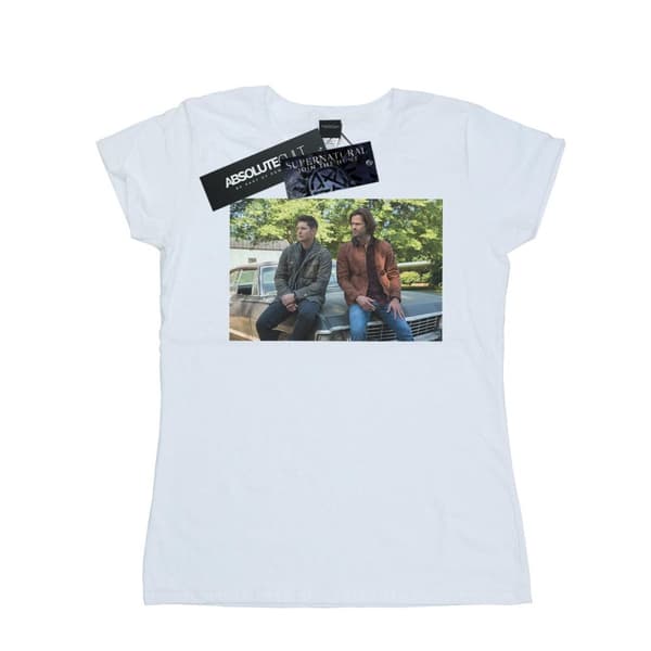 Supernatural Womens/Ladies Impala Brothers Cotton T-Shirt