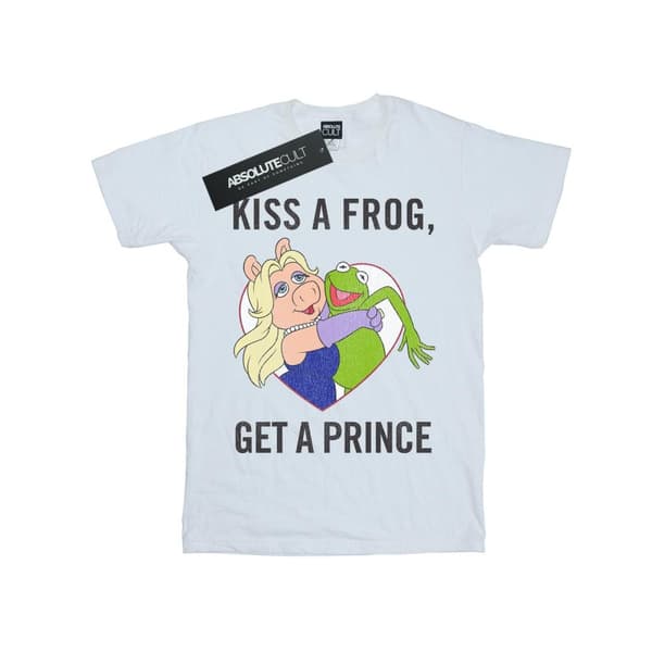 Disney Mens The Muppets Kiss A Frog T-shirt