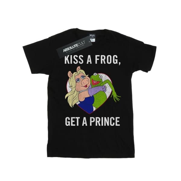Disney Mens The Muppets Kiss A Frog T-shirt