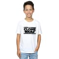 Miniatyrbild 2 av 3: Star Wars T-shirt med Clone Wars-logotyp för pojkar