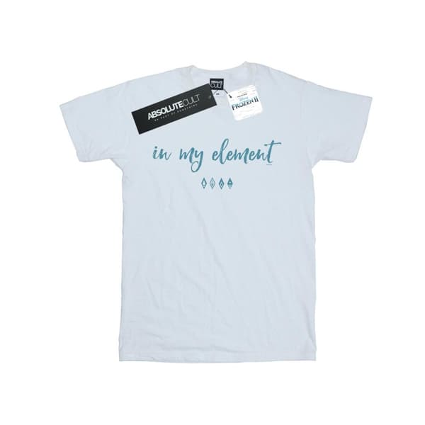 Disney Girls Frozen 2 In My Element Cotton T-Shirt