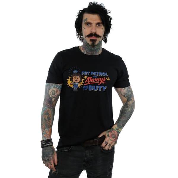 Disney Mens Toy Story 4 Giggle McDimples Pet Patrol T-shirt