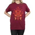 Miniatyrbilde 3 av 5: Harry Potter Womens/Ladies Christmas Fair Isle Cotton Boyfriend T-Shirt