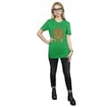 Miniatyrbilde 4 av 5: Harry Potter Womens/Ladies Christmas Fair Isle Cotton Boyfriend T-Shirt