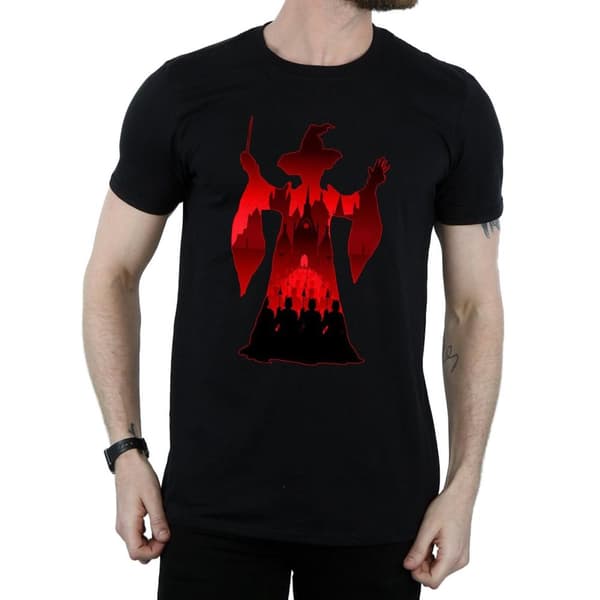 Harry Potter Mens Minerva McGonagall Silhouette T-Shirt