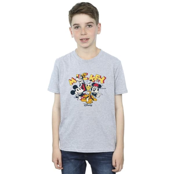 Disney Boys Mickey Mouse Group T-Shirt