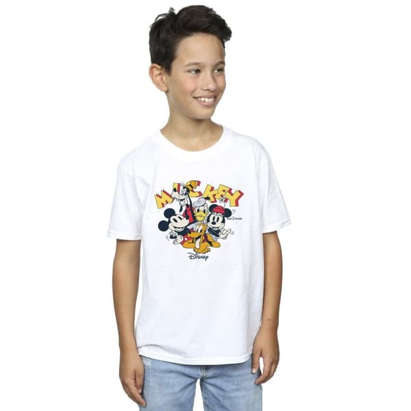 Disney Boys Mickey Mouse Group T-Shirt