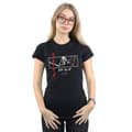 Miniatyrbillede 2 af 3: Star Wars: The Rise of Skywalker Womens/Ladies Star Wars The Rise Of Skywalker Kylo Ren Katakana Art Stripe Cotton T-Shirt