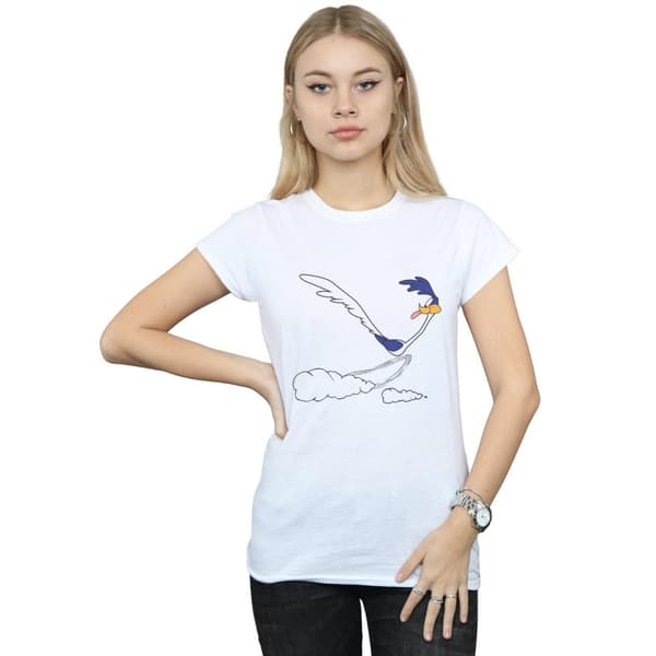 Looney Tunes Womens/Ladies Road Runner Running Cotton T-Shirt
