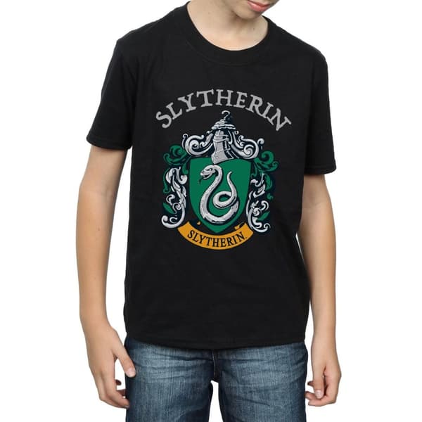 Harry Potter Boys Slytherin Crest T-Shirt