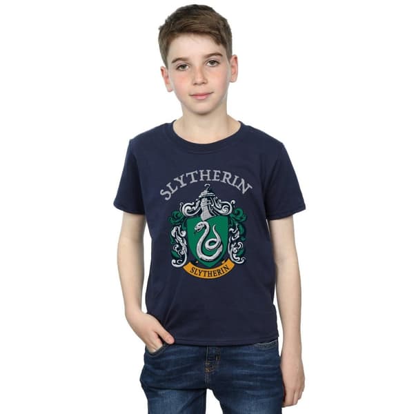 Harry Potter Boys Slytherin Crest T-Shirt
